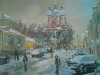 Twilight. February. Klimentovsky. Korolev Andrey