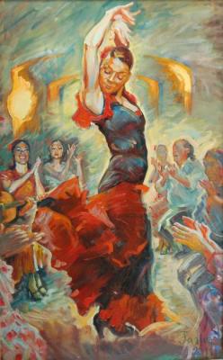 Flamenko, Spanish Dance. Dobrovolskaya Gayane