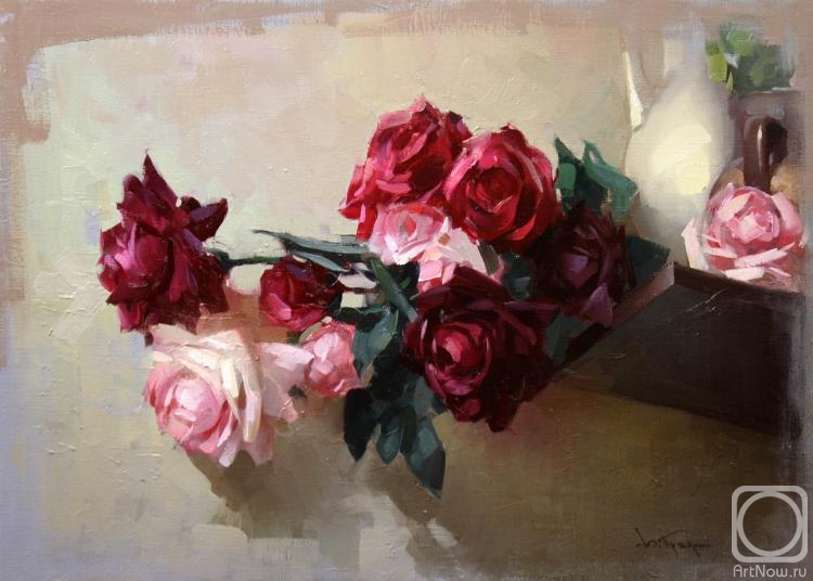 Pryadko Yuriy. Roses thrown on the shelf
