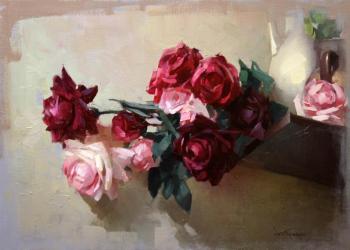 Roses thrown on the shelf. Pryadko Yuriy