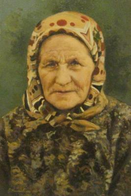 Old woman. Kalinovskaya Ekaterina