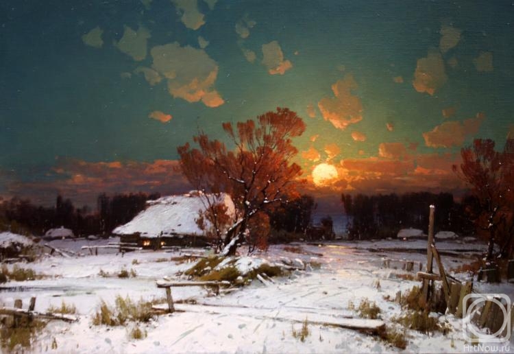 Pryadko Yuriy. It's a frosty evening. December
