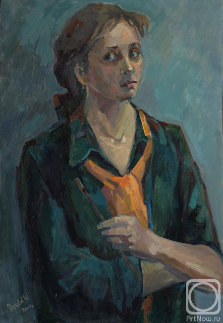 Zhukova Juliya. Self portrait 2004