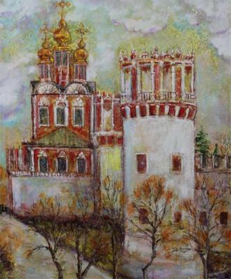 At the walls of the Novodevichy Monastery