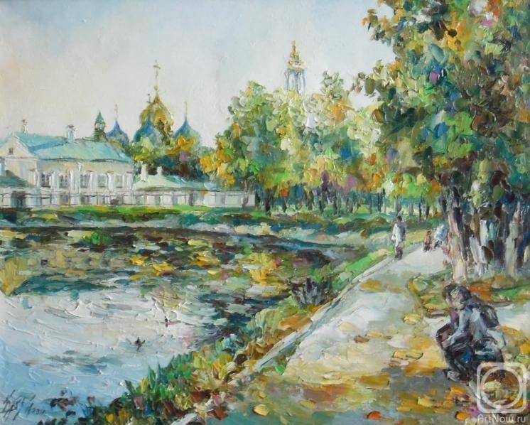 Kruglova Irina. White pond