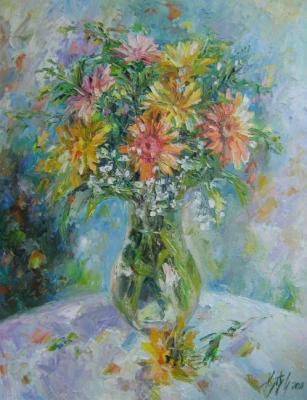 Bouquet of gerberas. Kruglova Irina