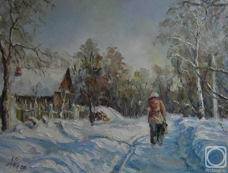 Kruglova Irina. Winter morning