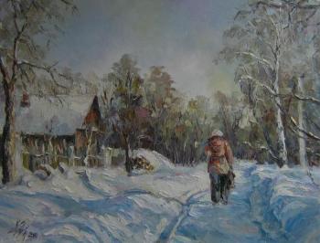 Winter morning. Kruglova Irina