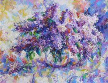 A bouguet of lilacs (The Avand Garde). Kruglova Irina