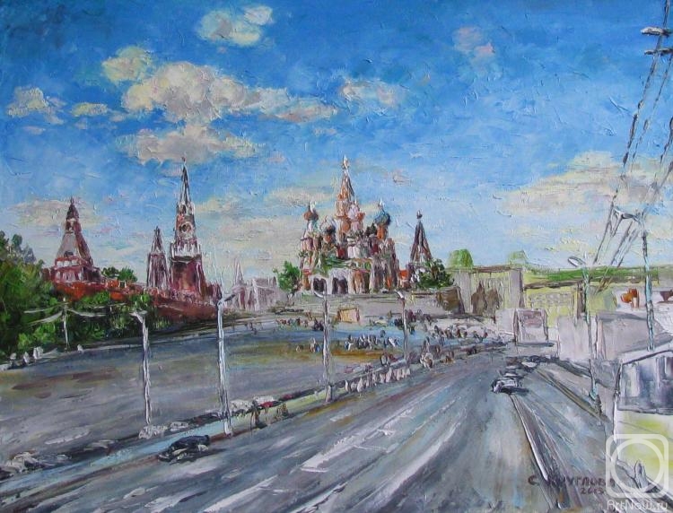 Kruglova Svetlana. Large Moskvoretsky Bridge