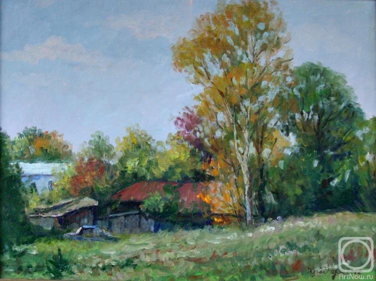 Fedorenkov Yury. Autumn. Yuriev Polsky
