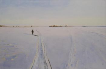 On thin ice. Tumanov Vadim