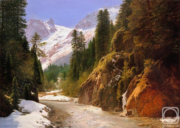 Koryagin Gennady. Dombai. Amanauz Gorge