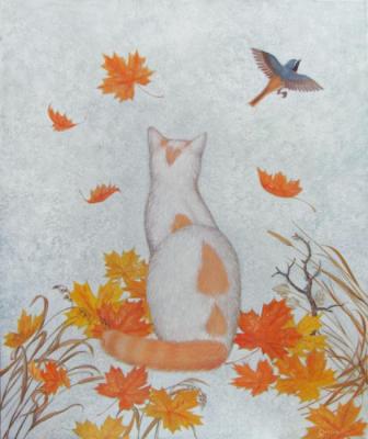 Autumn Cat. Urbinskiy Roman