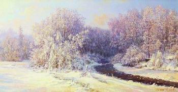 Russian winter. Panin Sergey