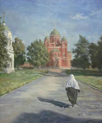 The road to church (Spiritual Landscape). Fattakhov Marat