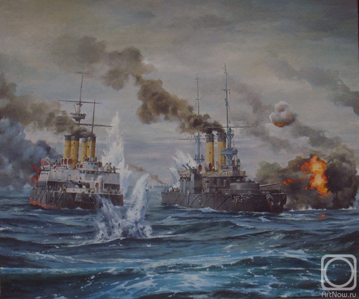 Golybev Dmitry. In the Battle of Tsushima