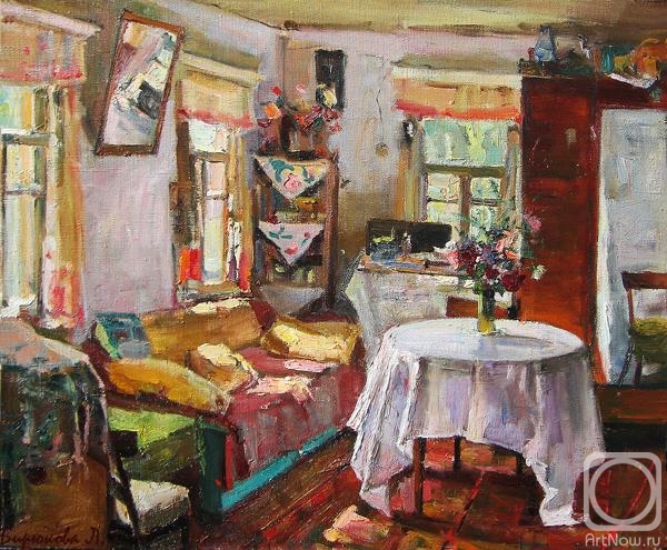 Biryukova Lyudmila. Rustic interior
