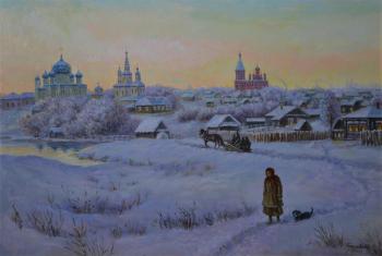 Winter evening (Stary Saransk). Bakaeva Yulia
