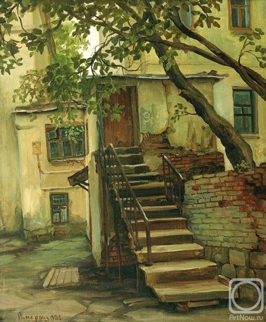Paroshin Vladimir. Old houses in Last Lane