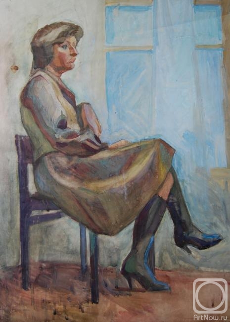 Dobrovolskaya Gayane. Sitting on a chair