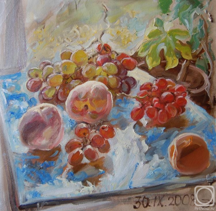 Dobrovolskaya Gayane. Fruits of Autumn near the Window