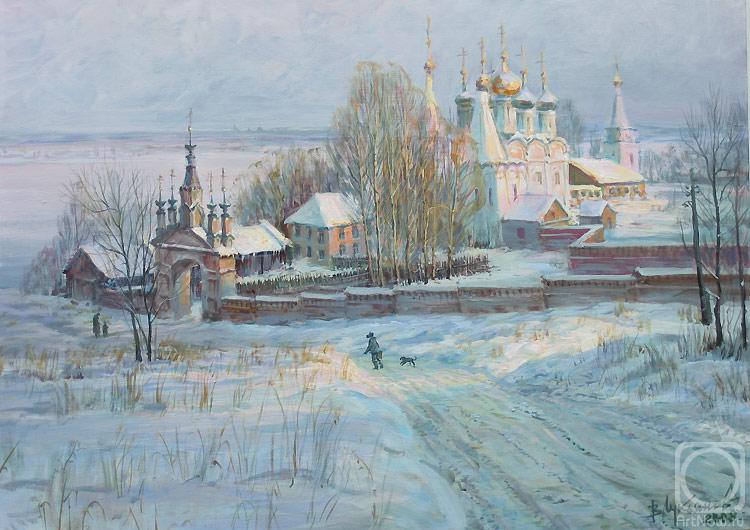 Loukianov Victor. Pechersky monastery in Nizhni Novgorod