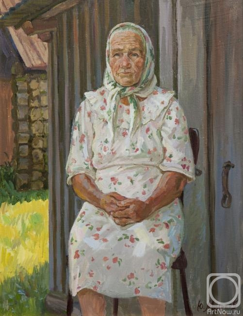 Melikov Yury. Study Nadezhda Grigoryevna Fedorova (village Drokovo)