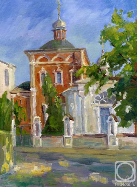 Malancheva Olga. Summer evening in Barashy