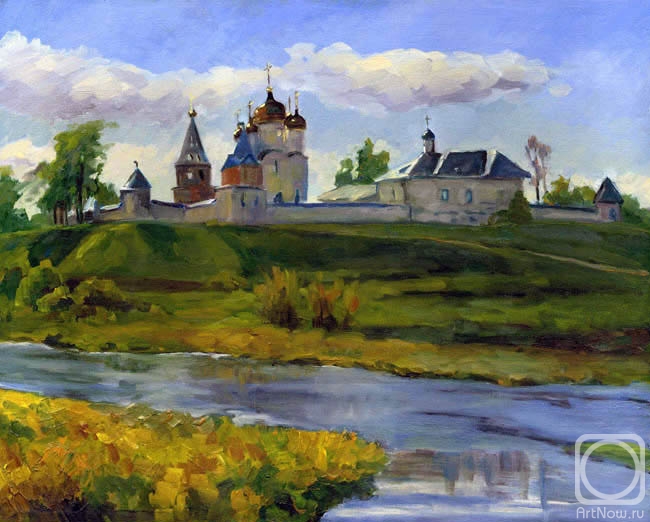 Malancheva Olga. Monastery over the river
