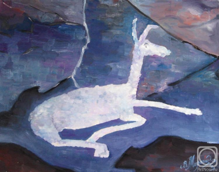 Miroshnikov Vyacheslav. Doe - motifs of cave drawings