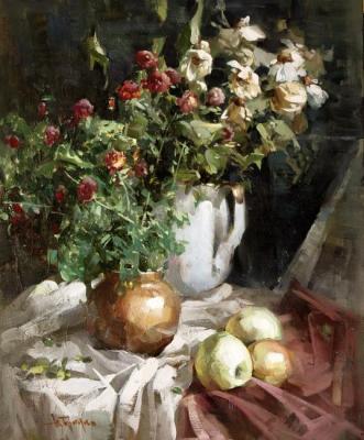 Still life with apples. Pryadko Yuriy