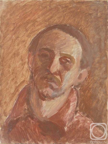 Gaganov Alexander. unfinished self-portrait