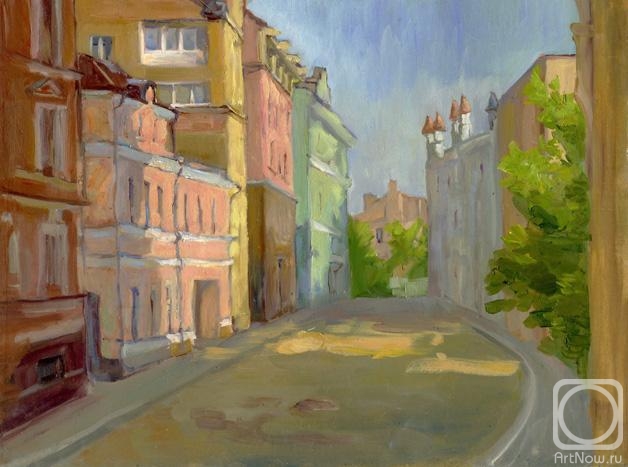 Malancheva Olga. Podsosensky Pereulok. Turrets