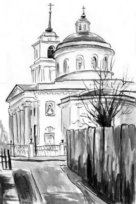 Serpukhov. Church of St. Nicholas the White. Malancheva Olga