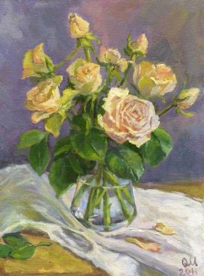 Tea roses. Malancheva Olga
