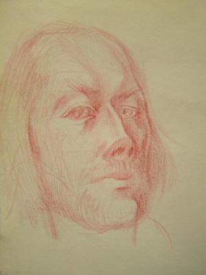 self-portrait (A Self-Portrait). Gerasimov Vladimir