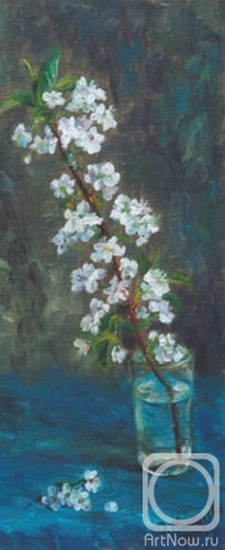 Malancheva Olga. Cherry branch