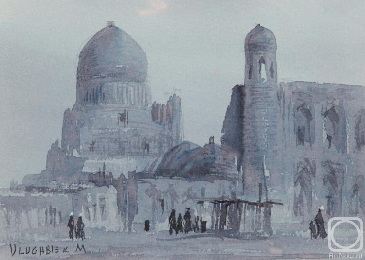 Mukhamedov Ulugbek. Tillya-kari medresseh Samarkand