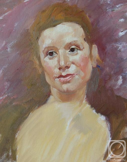 Dobrovolskaya Gayane. Portrait of Taisia (fragment)