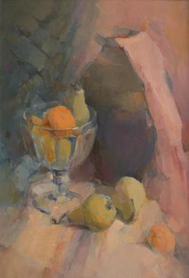 Still life with pears. Turysheva Olena
