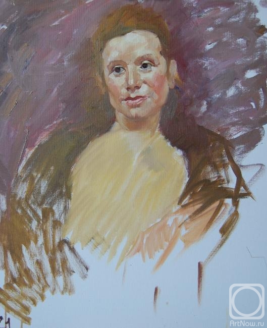 Dobrovolskaya Gayane. Unfinished Portret of Taisya