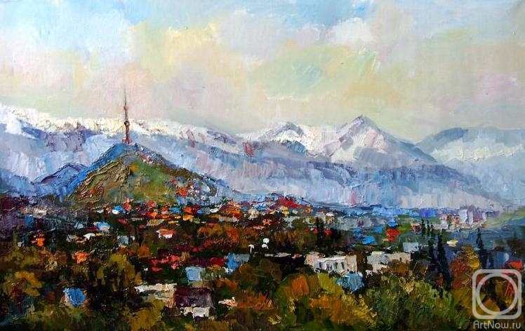 Veselkin Pavel. Almaty multicolor - a city in the mountains