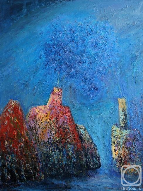 Abrosimova Julia. Blue flowers