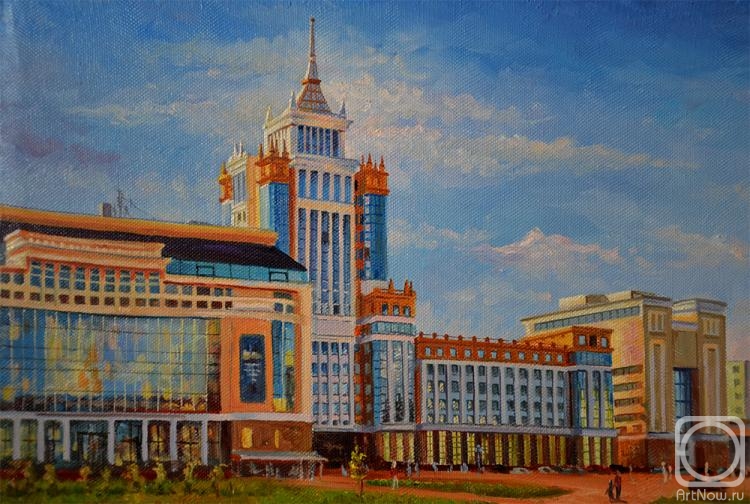 Bakaeva Yulia. Millennium Square, Saransk