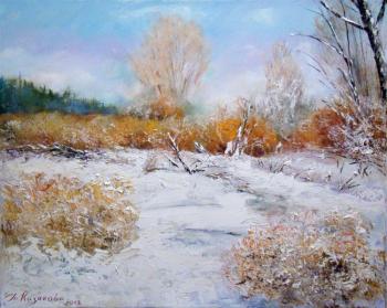 Golden winter. Kazakova Tatyana