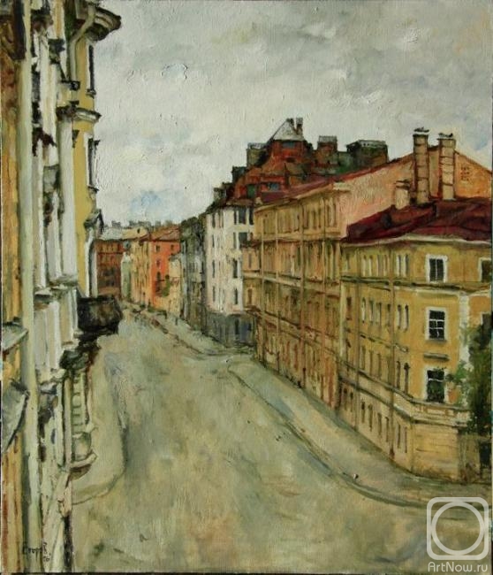 Egorov Viktor. 32-Gray day. 65x50.(oil on canvas)