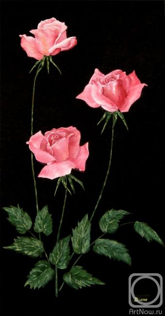 Sotnikova Diana. pink roses