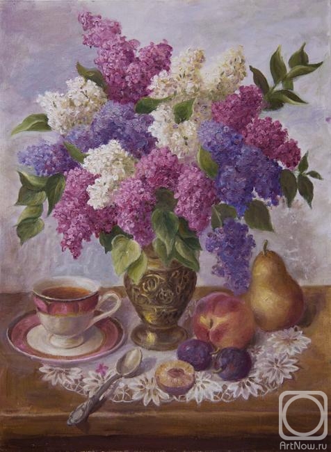 Gayduk Irina. Bouquet of lilacs