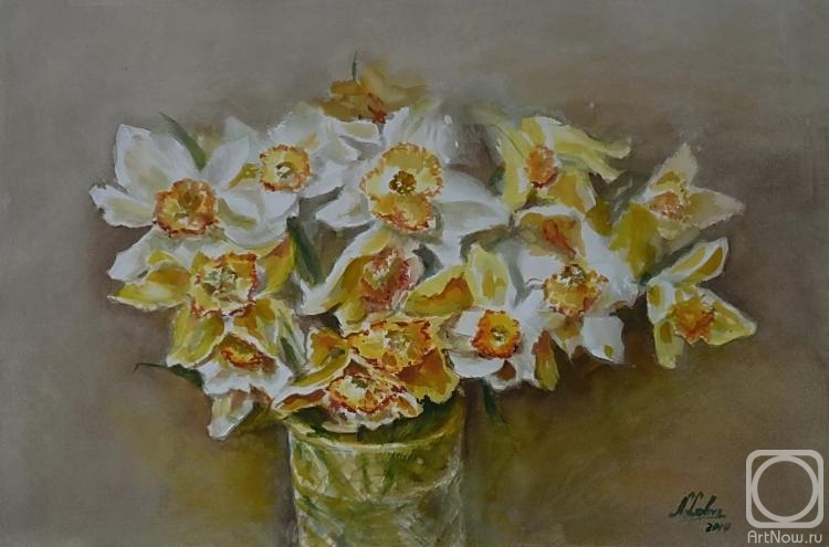 Lizlova Natalija. Aromas of summer. Daffodils